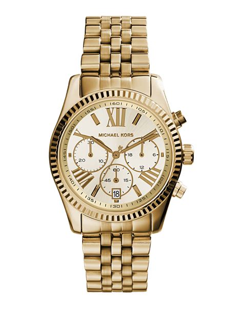 michael kors lexington gold watch toronto|Lexington Gold.